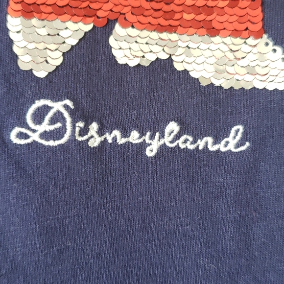 SEQUIN Disney Parks tshirt Minnie Mouse 9-10 - Picture 6 of 8